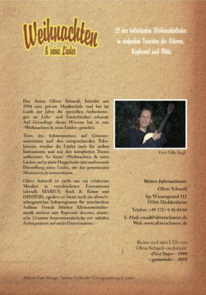 Weihnachten und seine Lieder (Buch mit Texten, Akkorden, Noten) – Bild 2